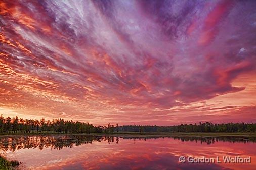 Irish Creek At Sunrise_19220-1.jpg - Photographed near Jasper, Ontario, Canada.